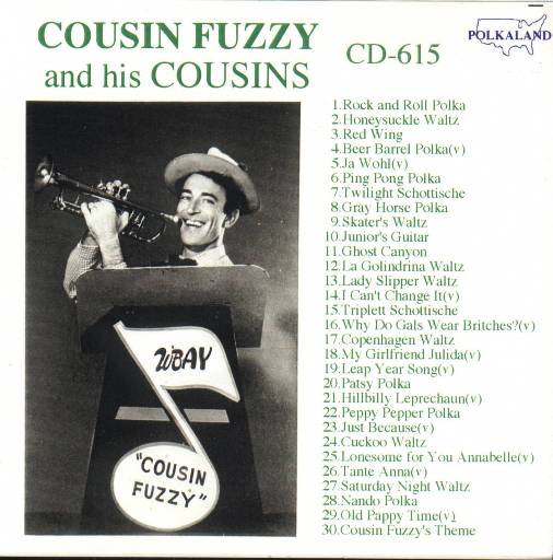 Cousin Fuzzy And His Cousins " CD - 615 " - Click Image to Close